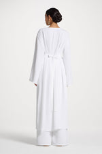 Safina Side Slit Tunic - White