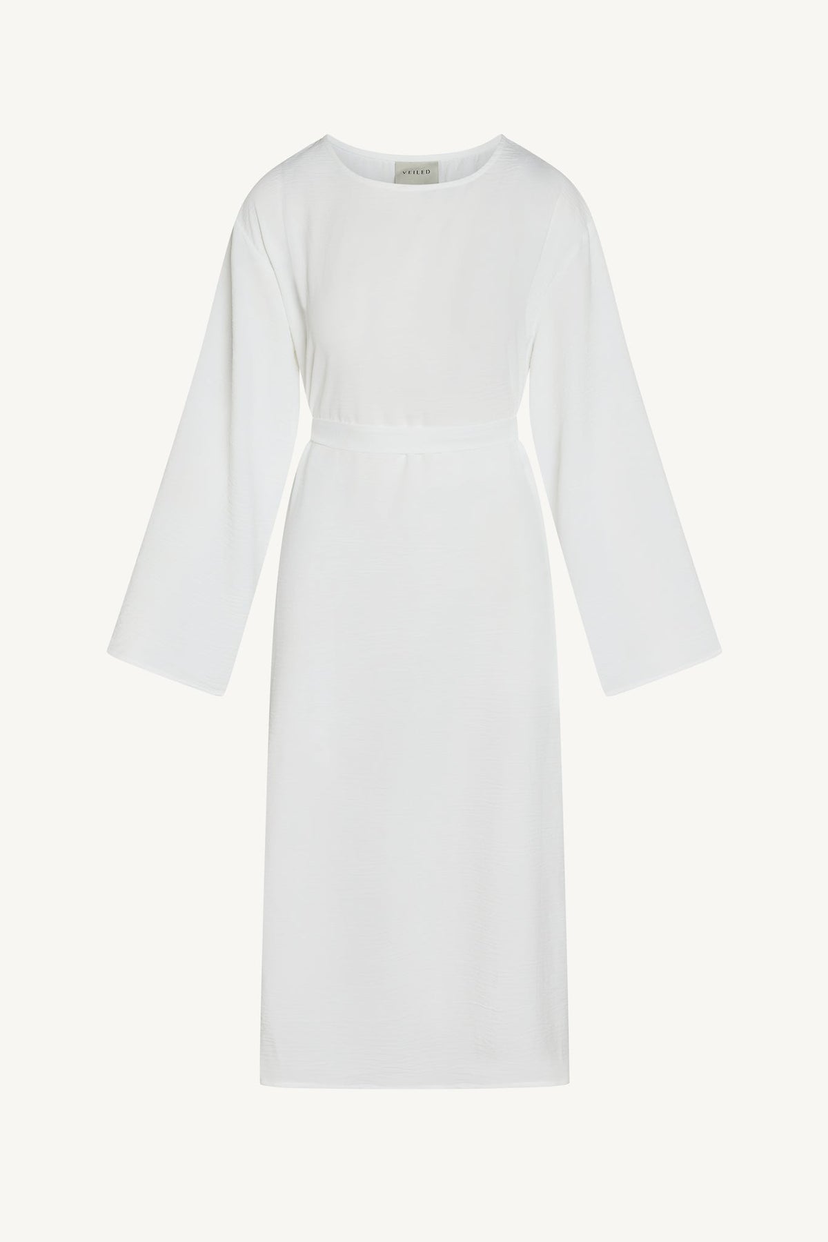 Safina Side Slit Tunic - White