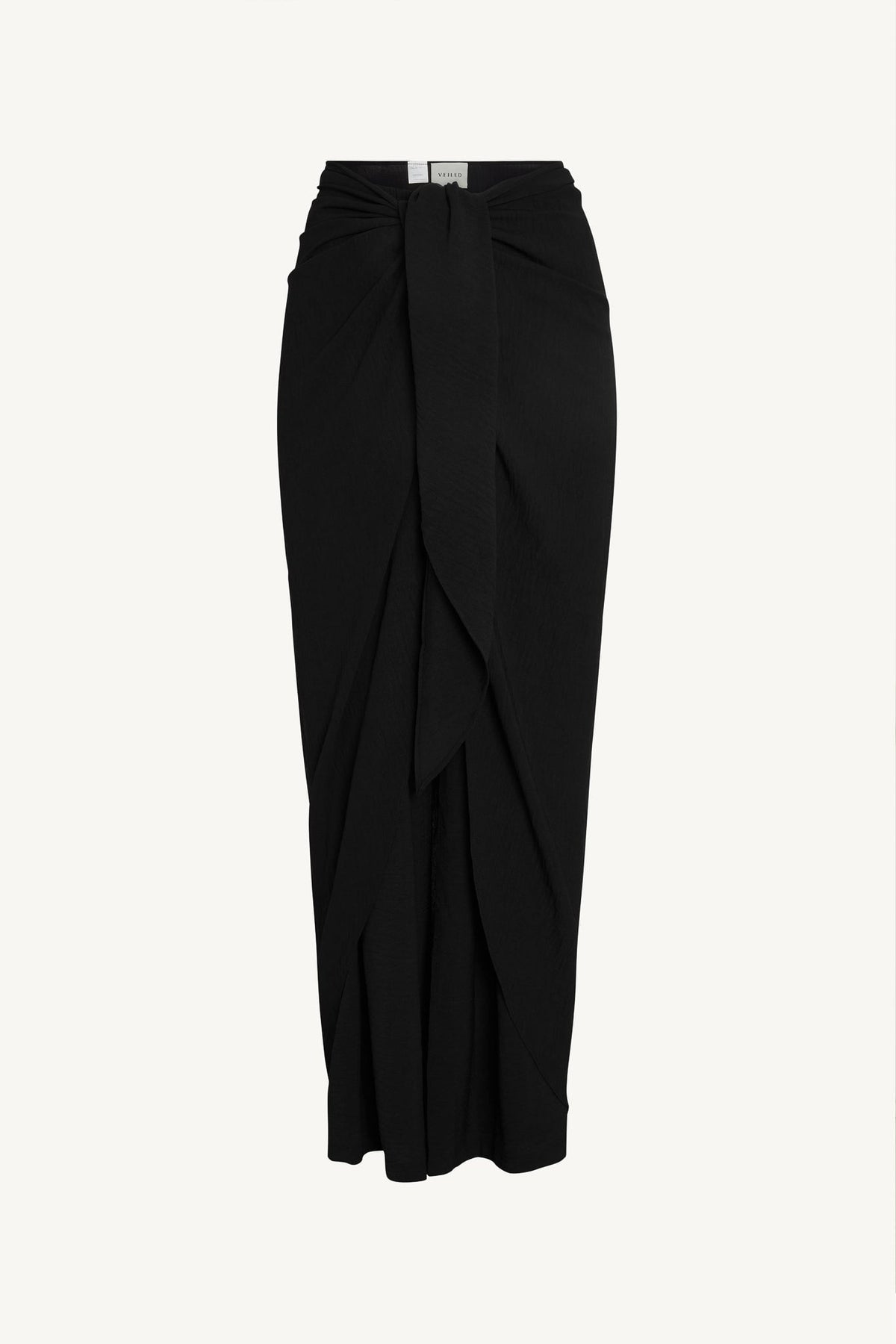 Safina Wrap Sarong & Pants Set - Black