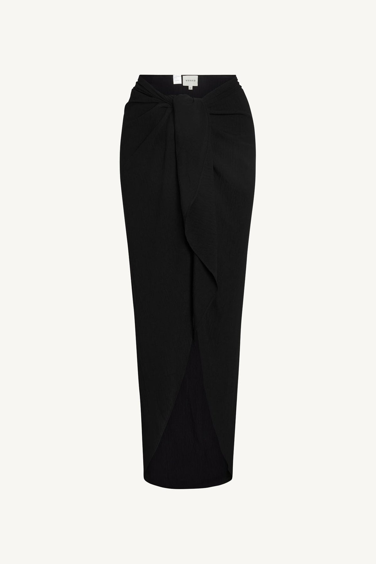 Safina Wrap Sarong & Pants Set - Black