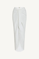 Safina Wrap Sarong & Pants Set - White