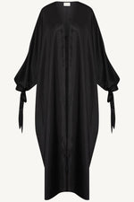 Safiyah Open Abaya - Black