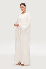 Safiyah Open Abaya - Moonbeam