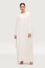 Safiyah Open Abaya - Moonbeam