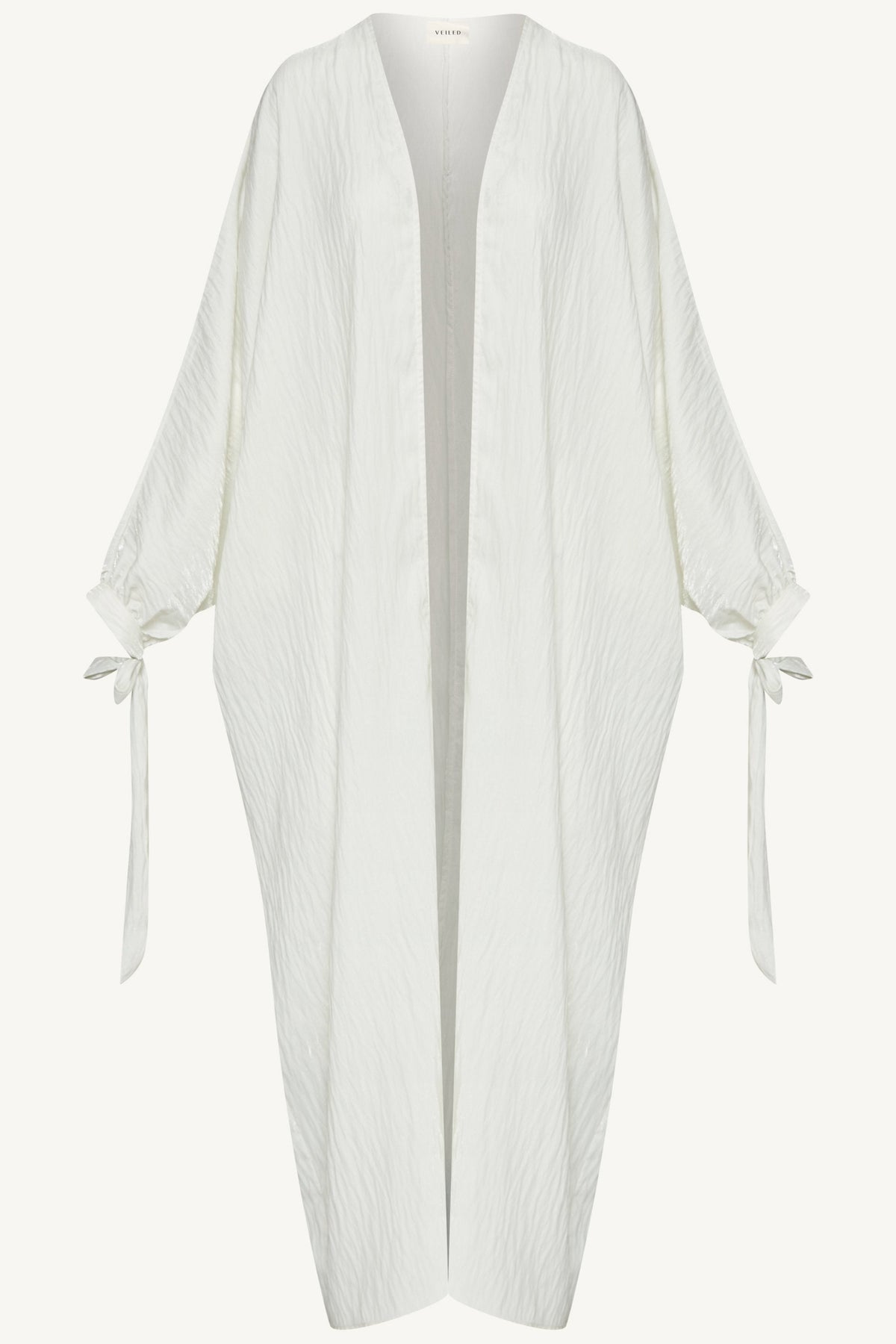 Safiyah Open Abaya - Moonbeam