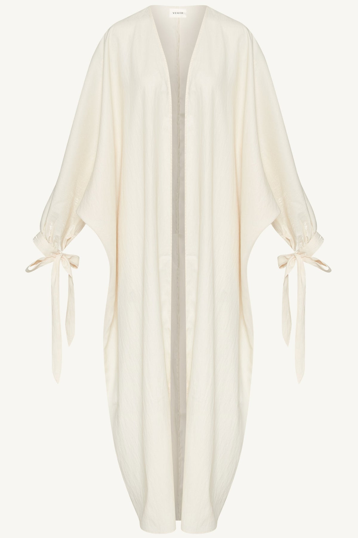 Safiyah Open Abaya - Panna Cotta