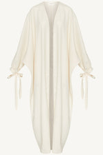 Safiyah Open Abaya - Panna Cotta
