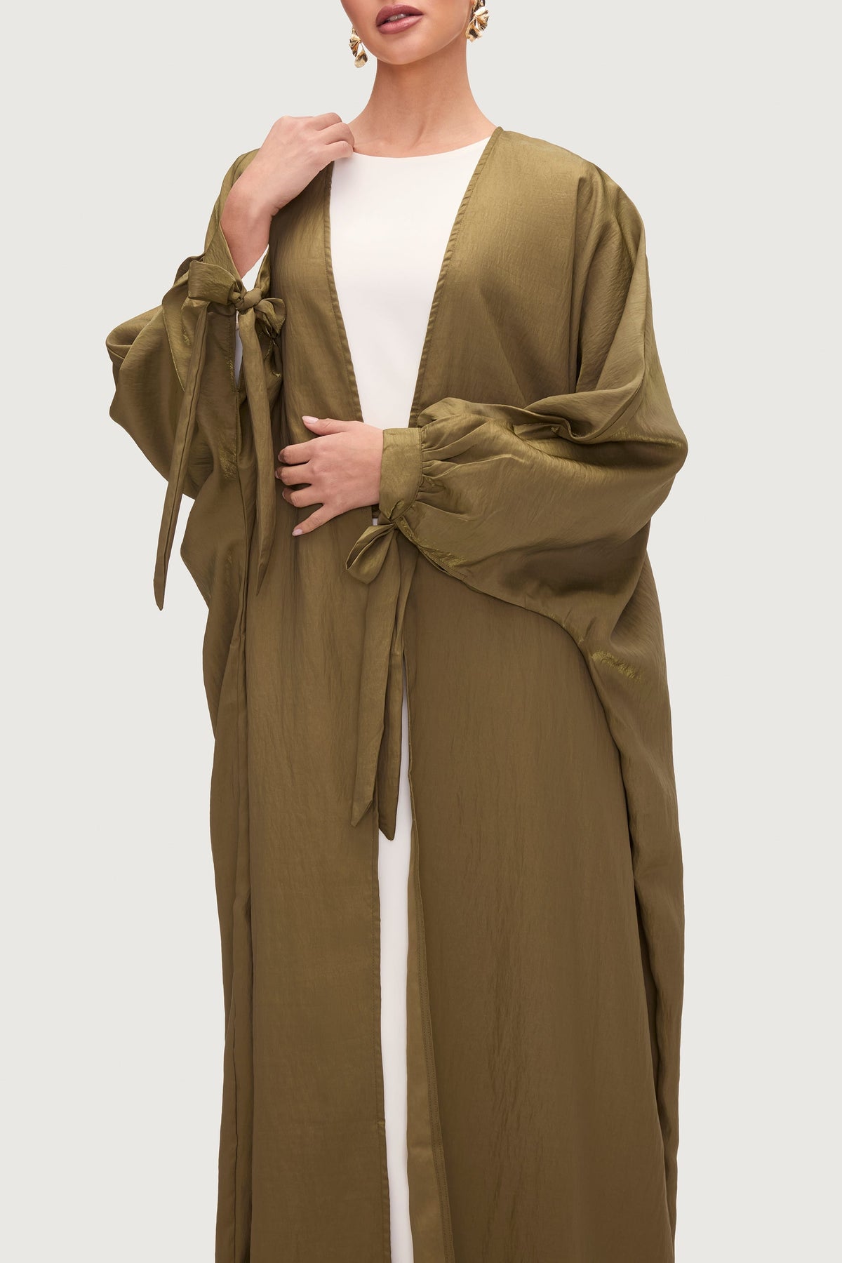 Safiyah Open Abaya - Zaytoon