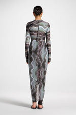 Sarong Scarf Cover Up - Earth Marble