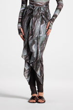 Sarong Scarf Cover Up - Earth Marble
