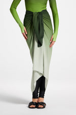 Sarong Scarf Cover Up - Marine Ombre