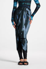 Sarong Scarf Cover Up - Twilight Waves