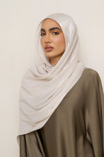 Shimmer Chiffon Hijab - Crystal