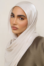 Shimmer Chiffon Hijab - Crystal