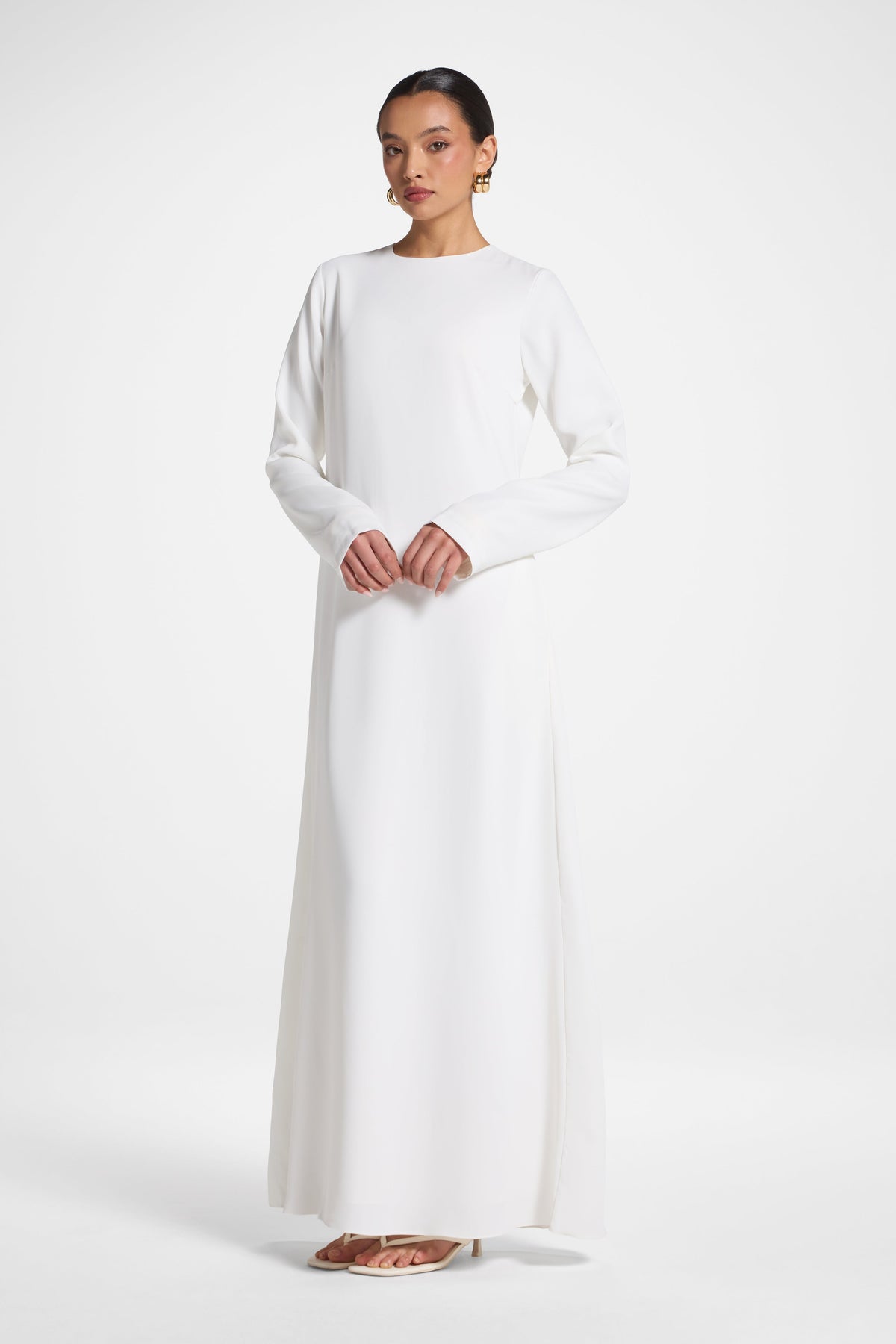 Signature Inner Maxi Dress - White