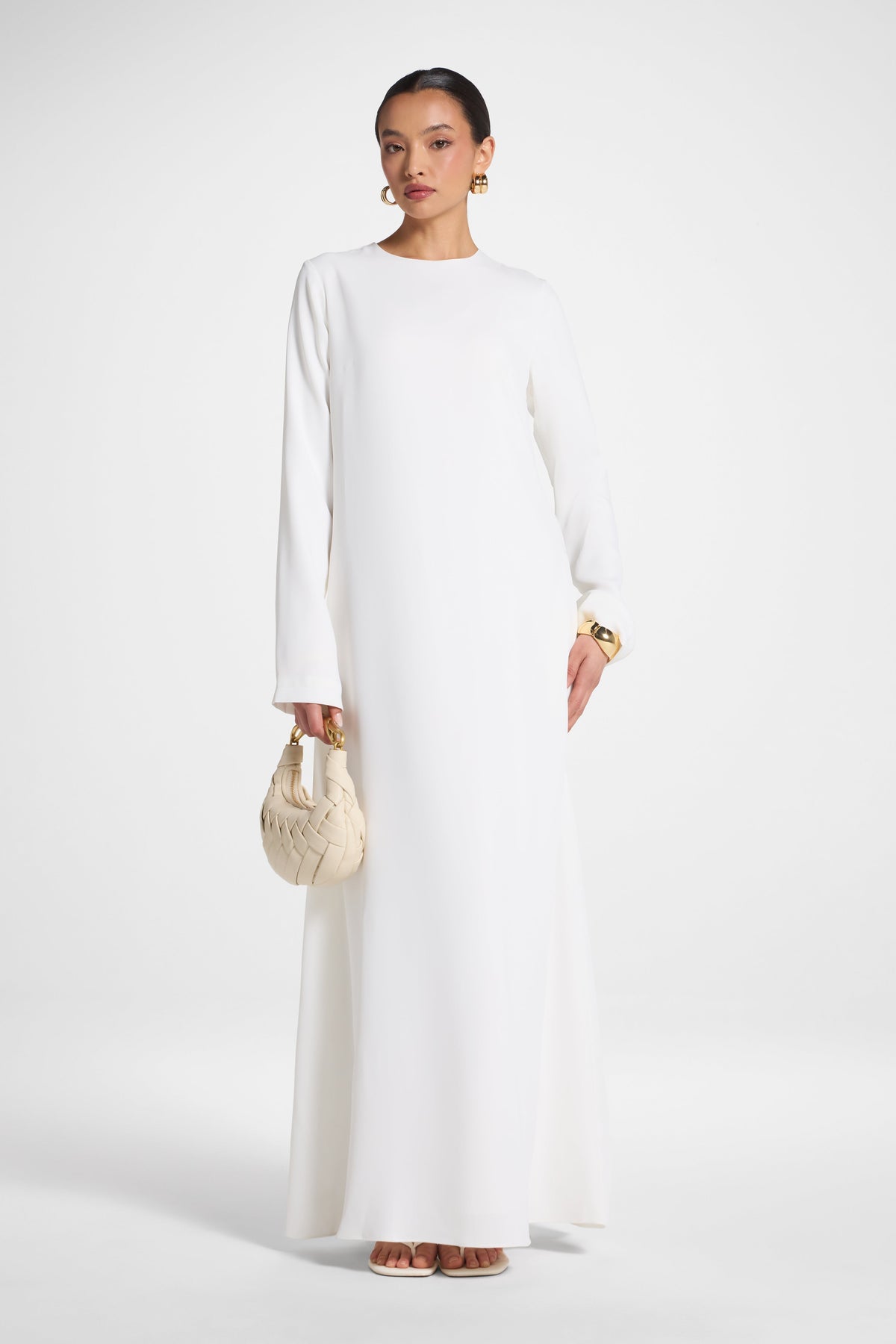 Signature Inner Maxi Dress - White