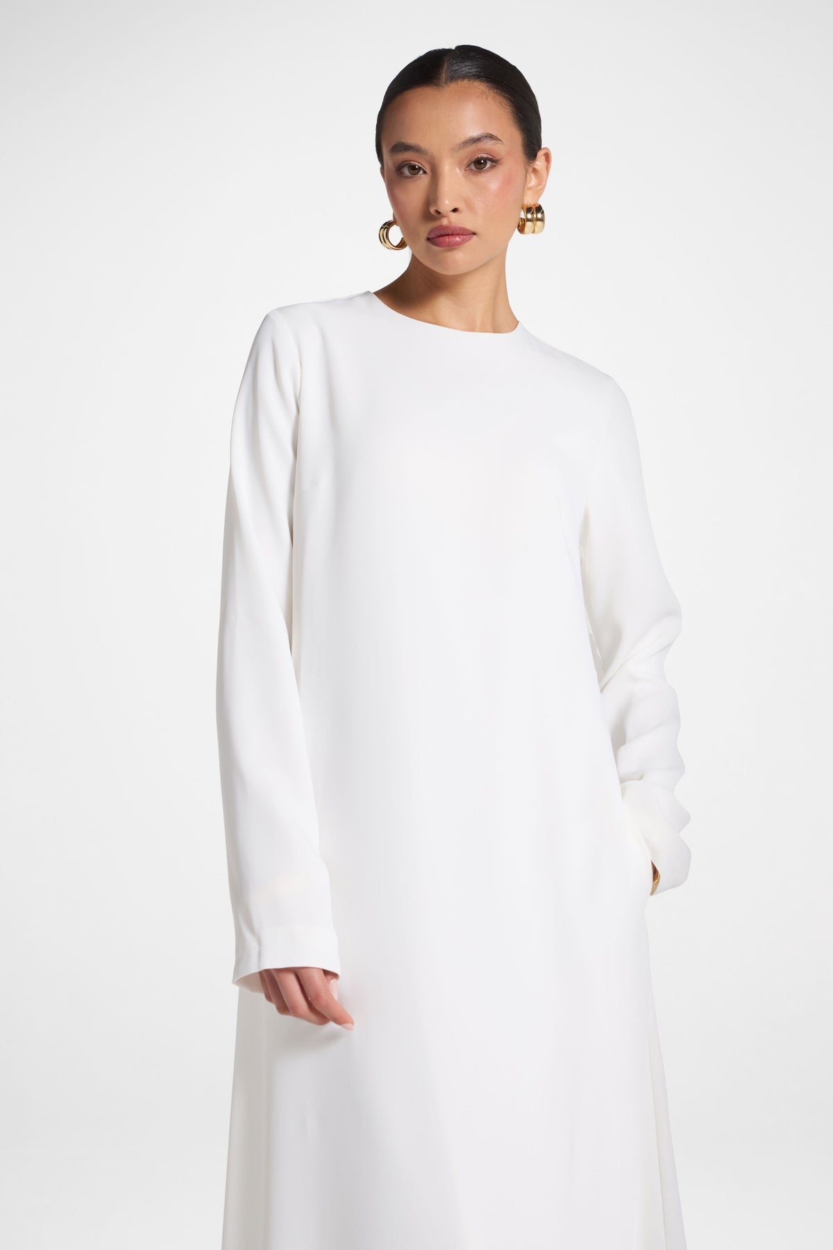 Signature Inner Maxi Dress - White