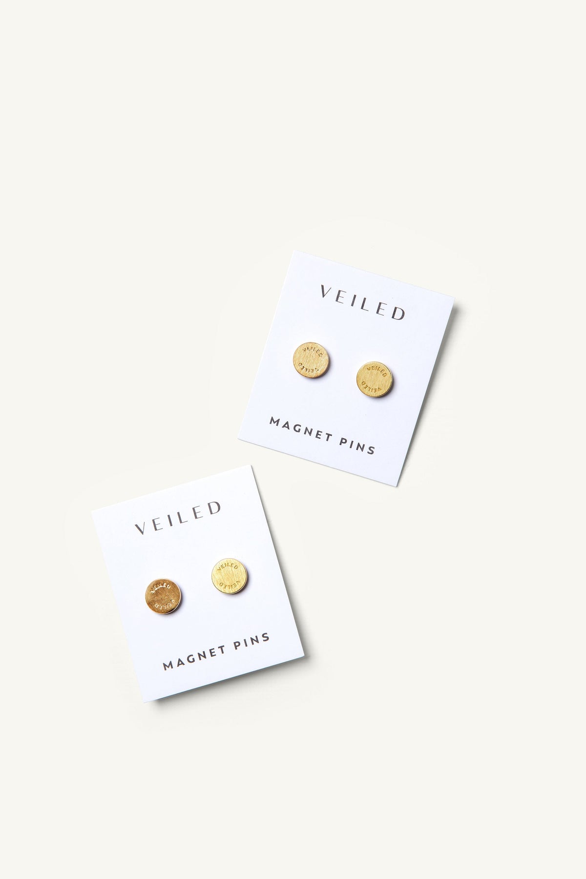 Signature Magnet Pins - Gold