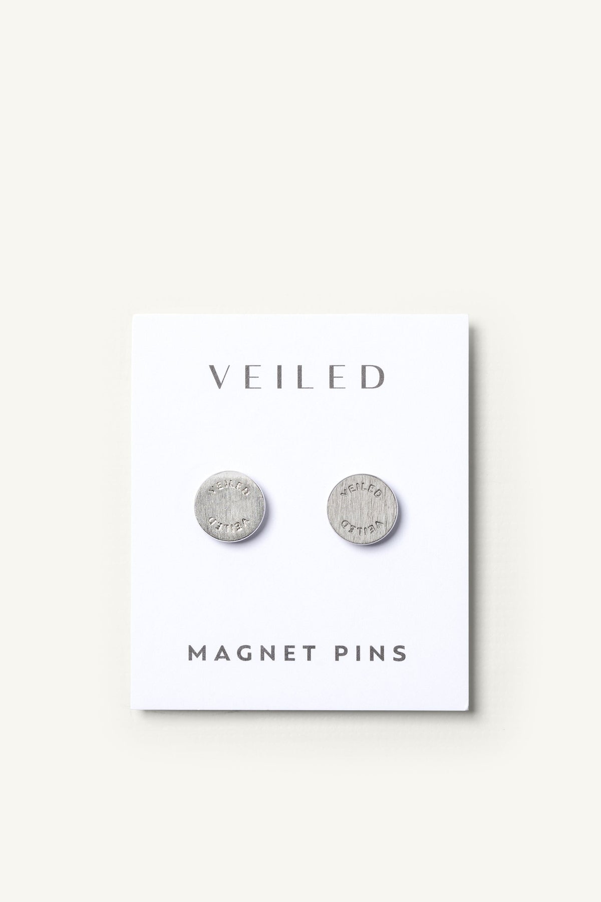 Signature Magnet Pins - Silver