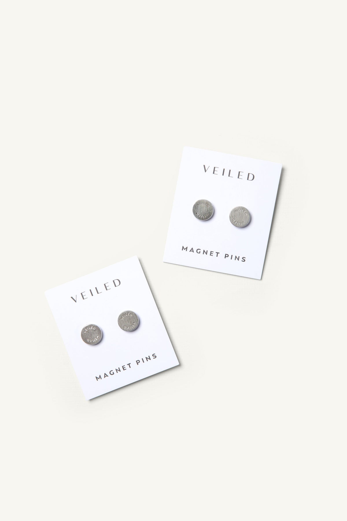 Signature Magnet Pins - Silver