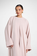 Signature Open Abaya - Mink