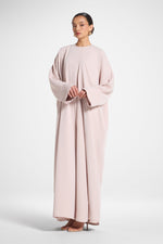 Signature Open Abaya - Mink