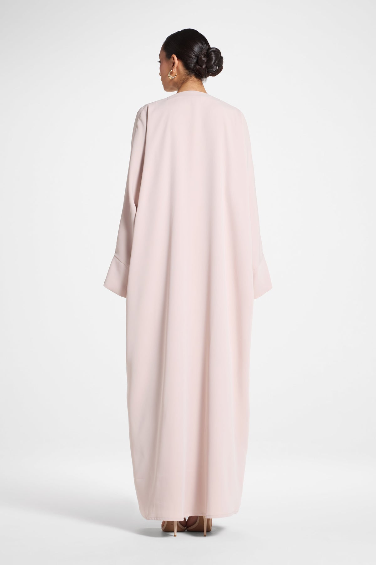 Signature Open Abaya - Mink