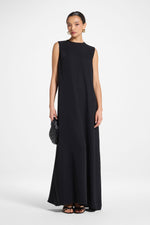 Signature Sleeveless Inner Maxi Dress - Black