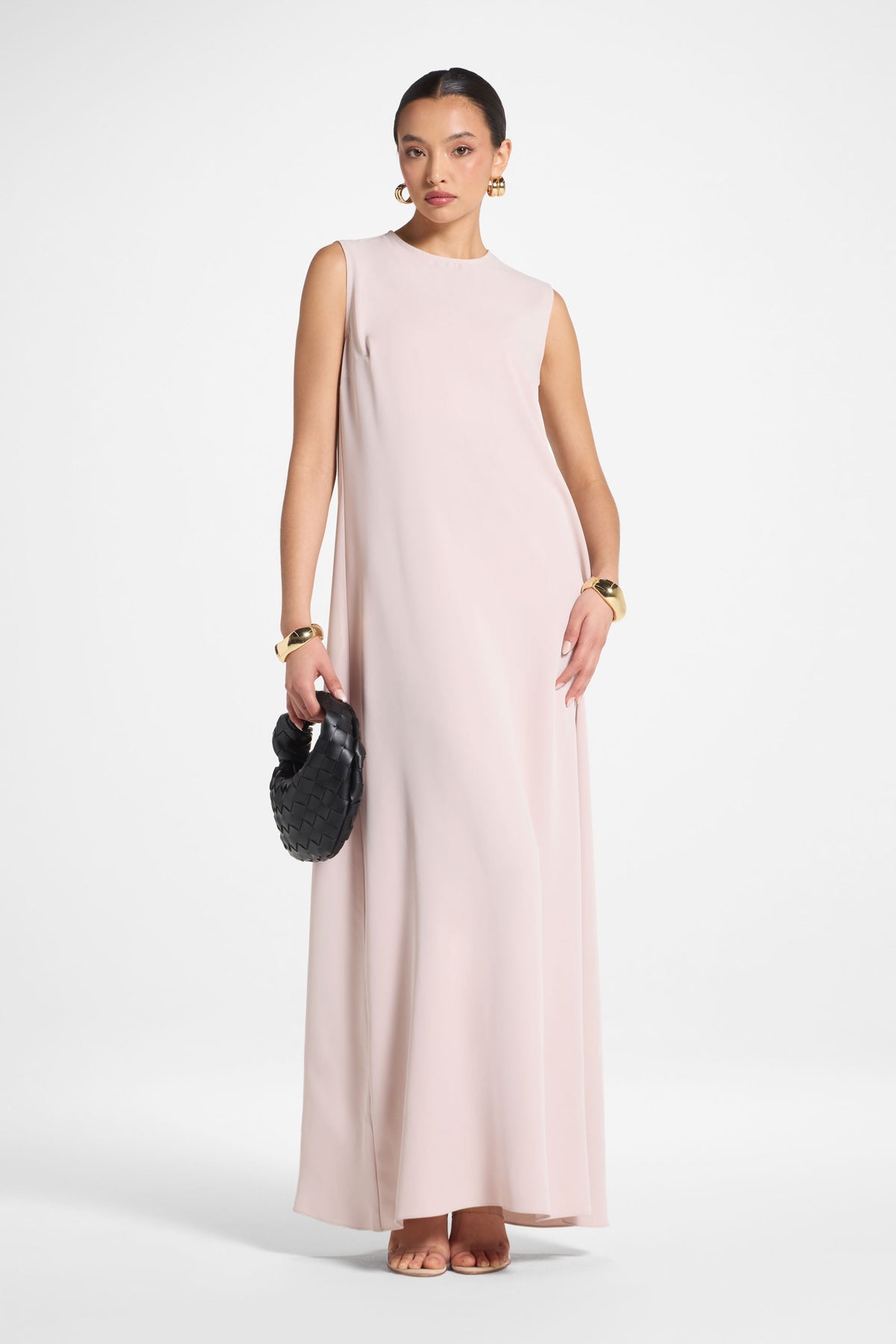 Signature Sleeveless Inner Maxi Dress - Mink