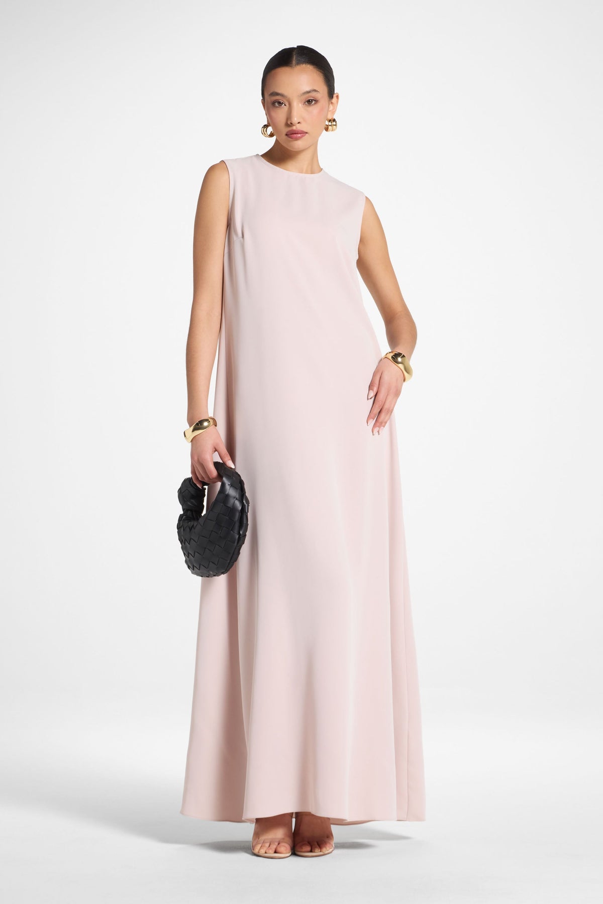 Signature Sleeveless Inner Maxi Dress - Mink