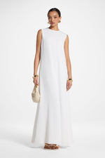 Signature Sleeveless Inner Maxi Dress - White