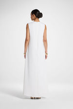 Signature Sleeveless Inner Maxi Dress - White