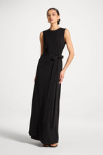 Signature Stretch 3 Piece Abaya & Dress Set - Black