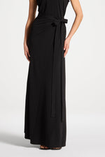 Signature Stretch 3 Piece Abaya & Dress Set - Black