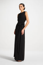 Signature Stretch 3 Piece Abaya & Dress Set - Black