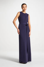Signature Stretch 3 Piece Abaya & Dress Set - Future Dusk