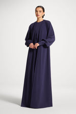 Signature Stretch 3 Piece Abaya & Dress Set - Future Dusk