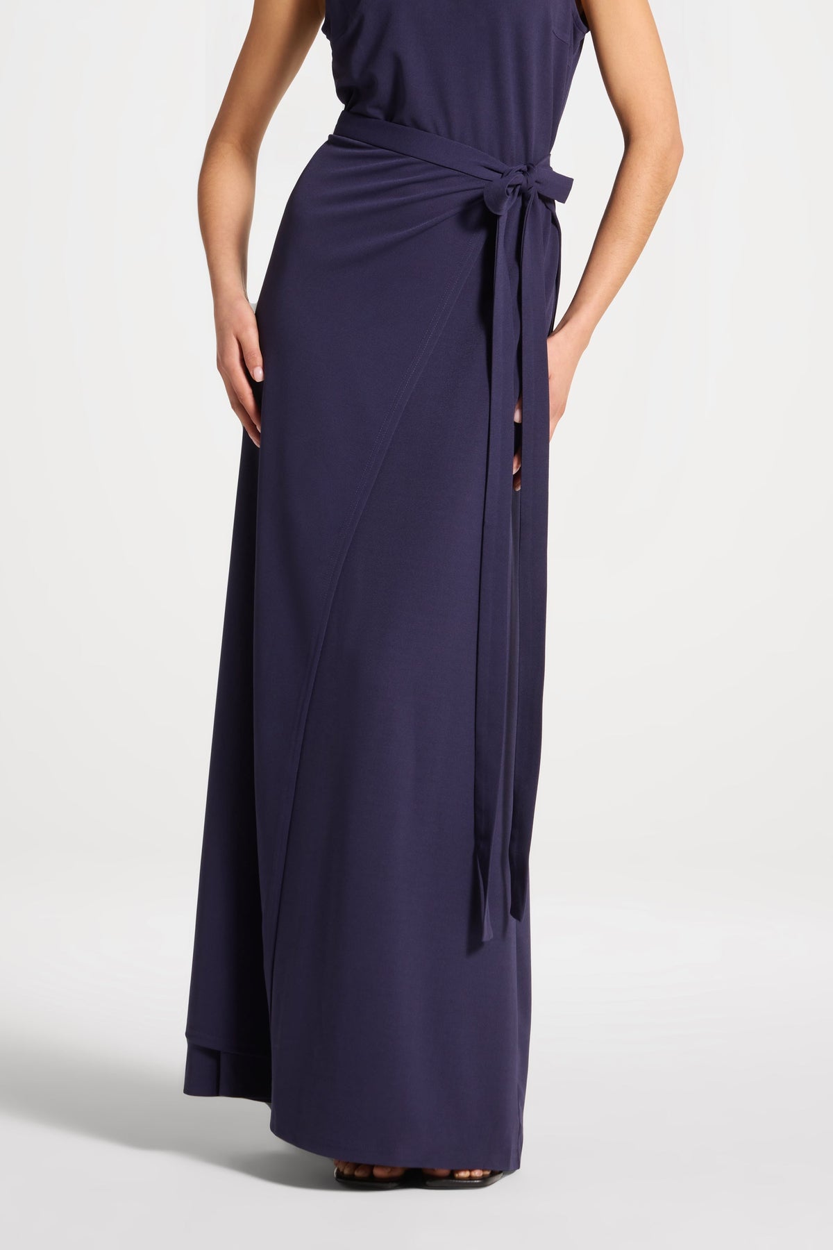 Signature Stretch 3 Piece Abaya & Dress Set - Future Dusk