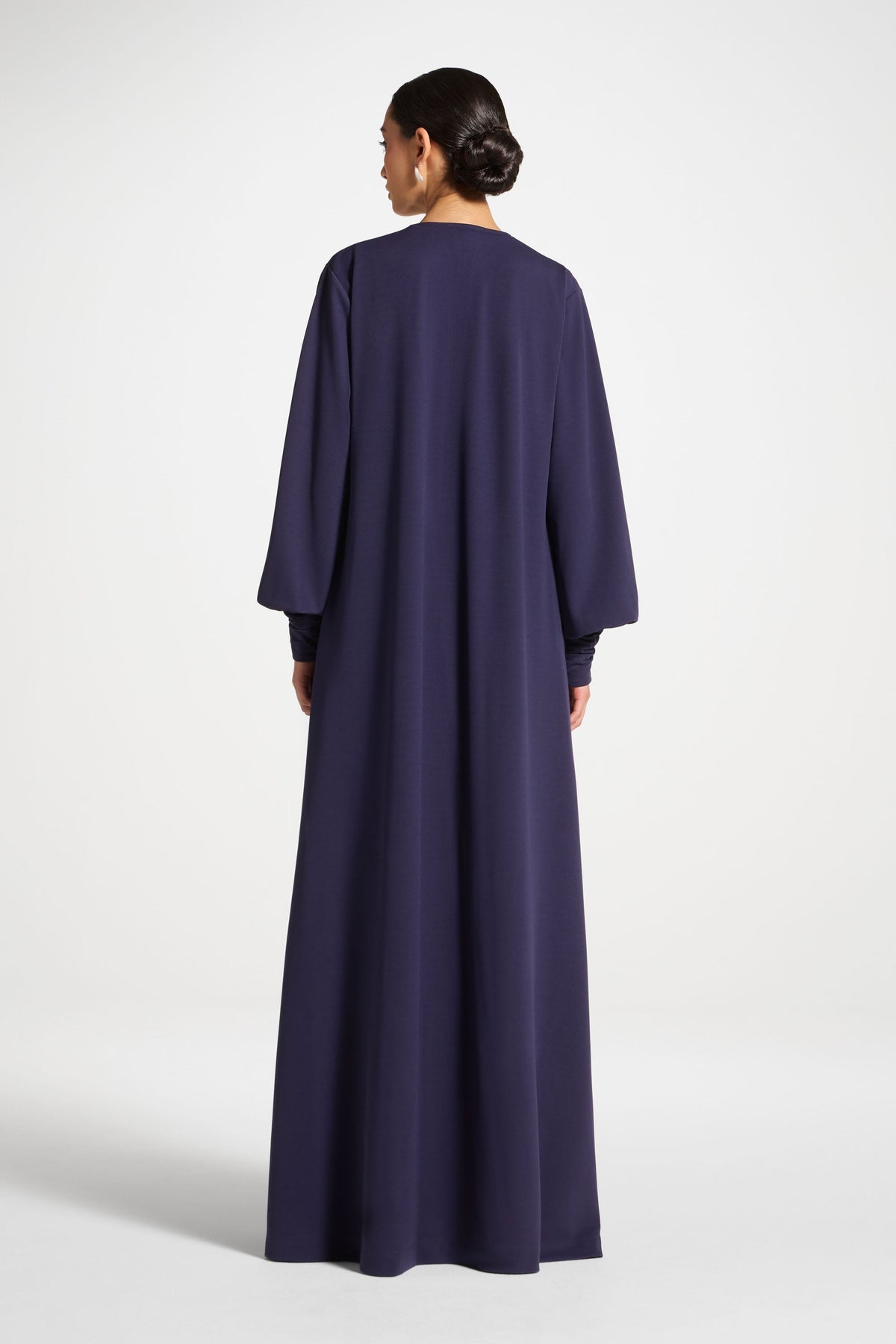 Signature Stretch 3 Piece Abaya & Dress Set - Future Dusk