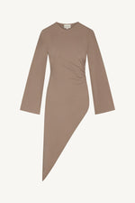 Signature Stretch Midi Tunic Top - Desert Mauve