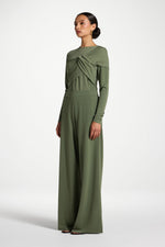 Signature Stretch Pants - Basil