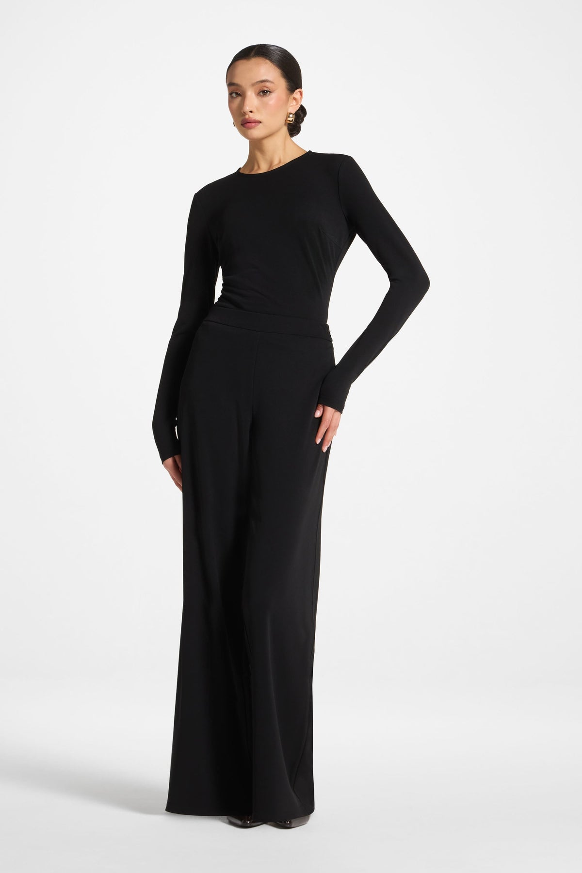 Signature Stretch Pants - Black