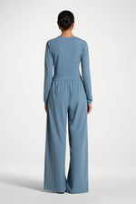 Signature Stretch Pants - Sky