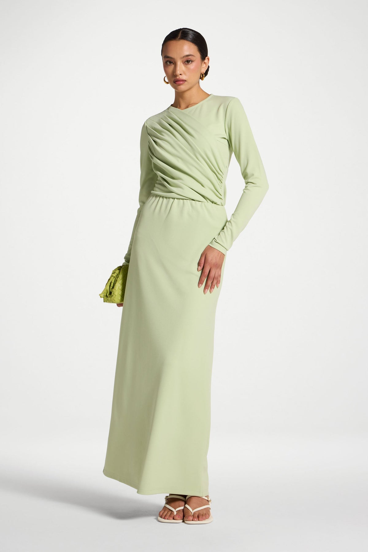 Signature Stretch Skirt - Spring Green