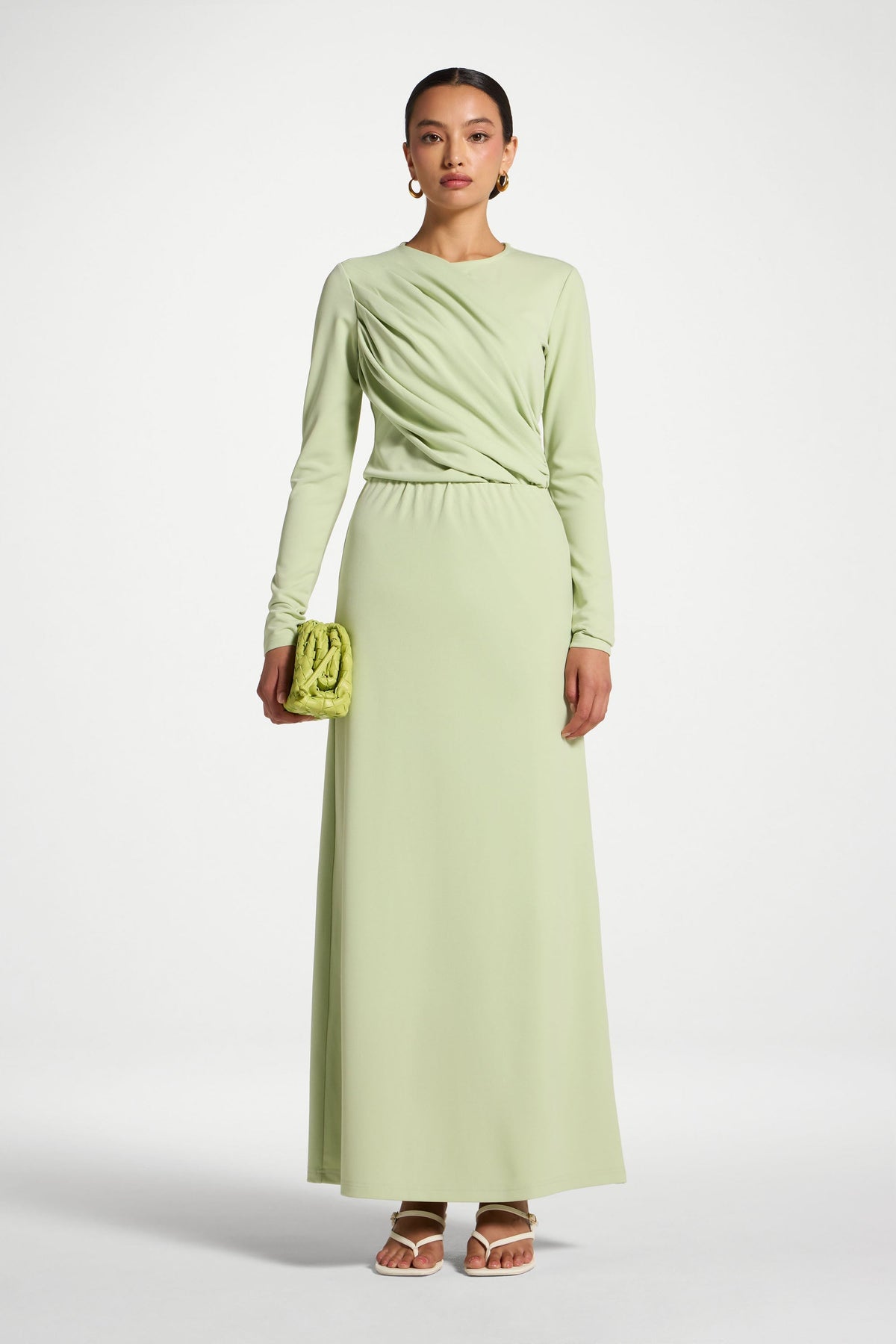 Signature Stretch Skirt - Spring Green