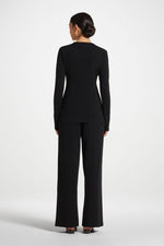 Signature Stretch Top - Black