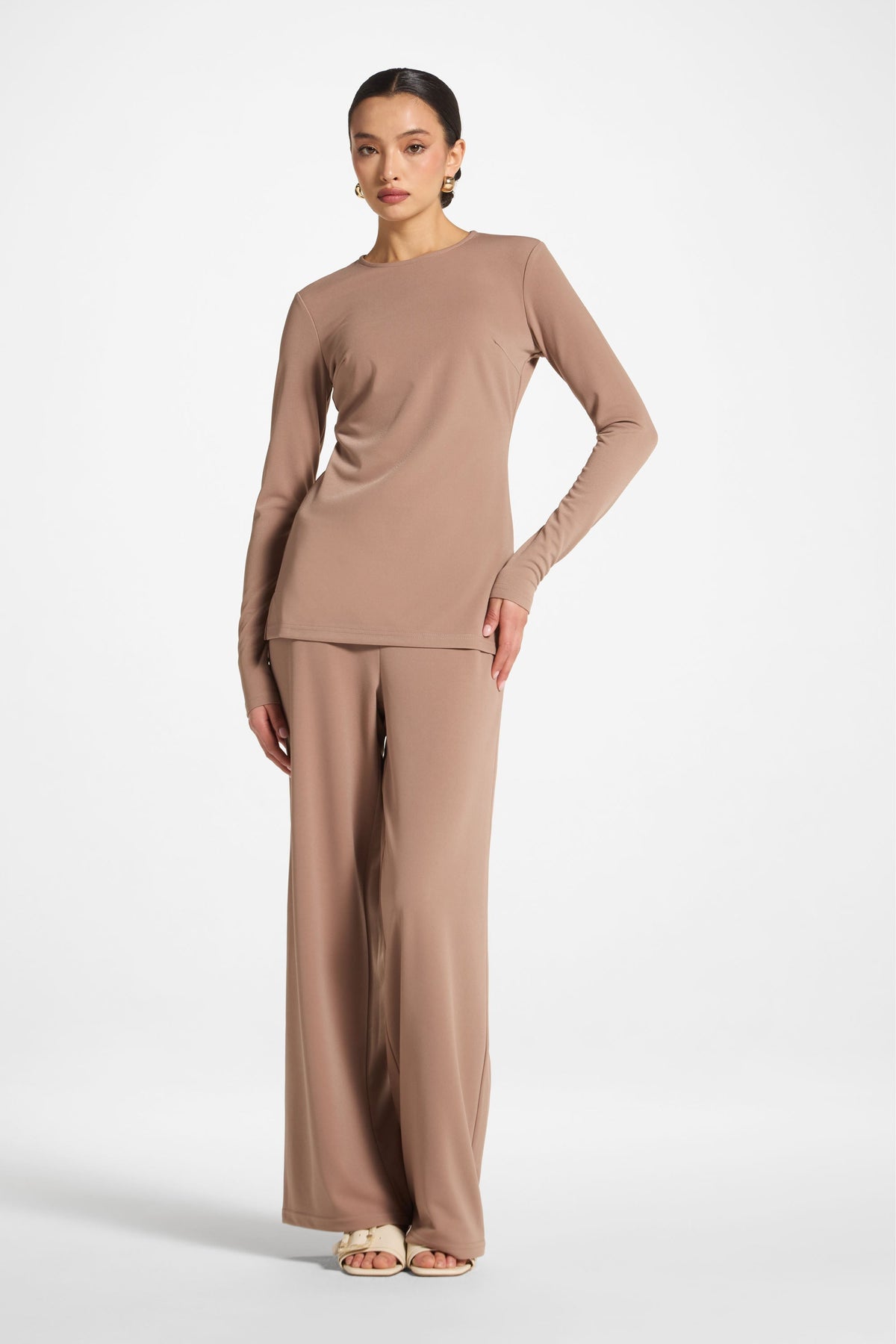 Signature Stretch Top - Desert Mauve