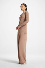 Signature Stretch Top - Desert Mauve