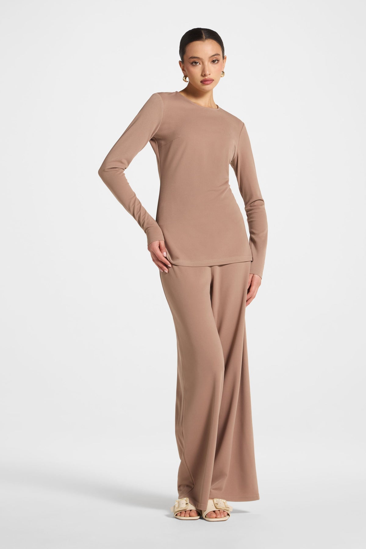 Signature Stretch Top - Desert Mauve