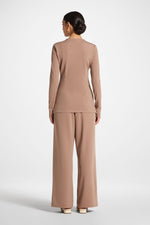 Signature Stretch Top - Desert Mauve